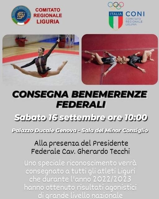 Premiazione al merito sportivo 2022/2023