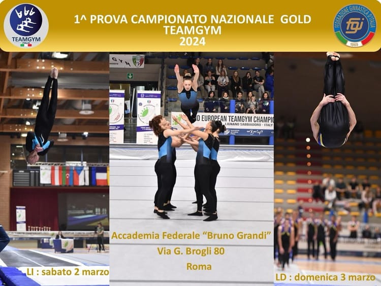 02 - 03 marzo 2024 Gold Teamgym Roma