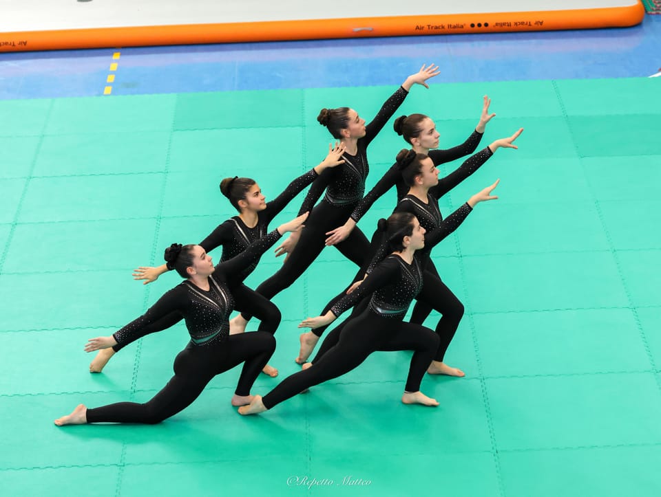 Zona Tecnica 1 - 2° prova campionato nazionale Silver TeamGym 28/04/2024 - la nostra gara